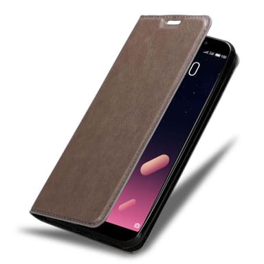 MEIZU M6S lommebokdeksel case (brun)