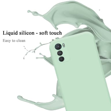 Motorola MOTO G42 silikondeksel case (grønn)