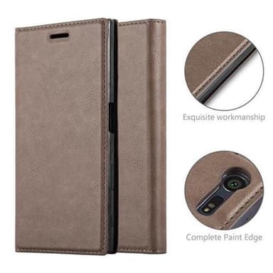 Sony Xperia X COMPACT lommebokdeksel case (brun)
