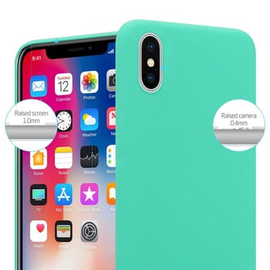 iPhone X / XS Hardt Deksel Cover (grønn)