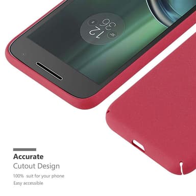 Motorola MOTO Z PLAY Hardt Deksel Cover (rød)