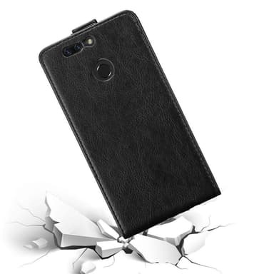 Honor 8 PRO deksel flip cover (svart)