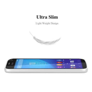 Deksel Sony Xperia C4 Case Cover (sølv)