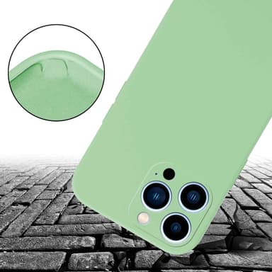 Deksel iPhone 13 PRO med Halskjede (grønn)