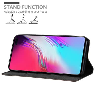 Samsung Galaxy S10 5G lommebokdeksel case (brun)