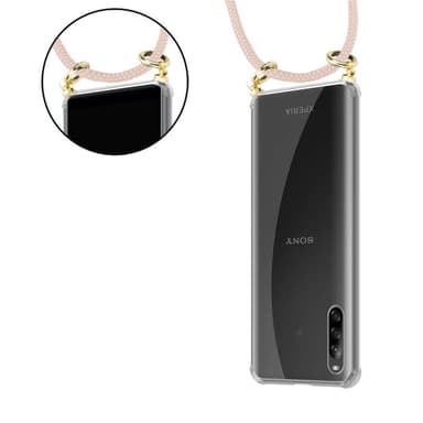Sony Xperia L4 Deksel med Halskjede (rosa)