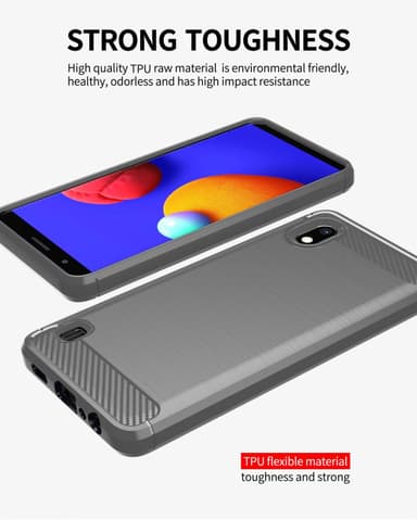 Deksel Samsung Galaxy A10 / M10 ultra slim (grå)