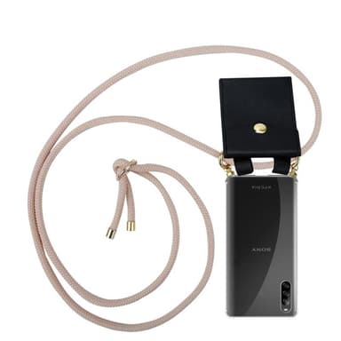 Sony Xperia L4 Deksel med Halskjede (rosa)