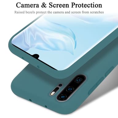 Huawei P30 PRO silikondeksel case (grønn)
