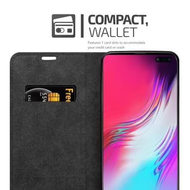 Samsung Galaxy S10 5G lommebokdeksel case (brun)