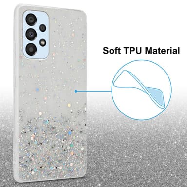 Samsung Galaxy A33 5G Silikondeksel Glitter