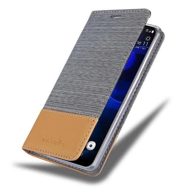 HTC Desire 19 PLUS lommebokdeksel etui (grå)
