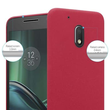 Motorola MOTO Z PLAY Hardt Deksel Cover (rød)