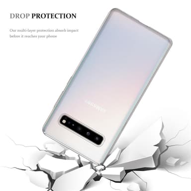 Samsung Galaxy S10 5G deksel ultra slim (gjennomsiktig)
