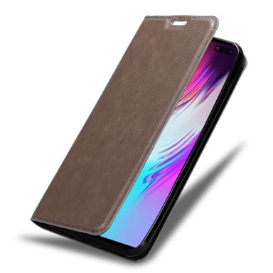 Samsung Galaxy S10 5G lommebokdeksel case (brun)