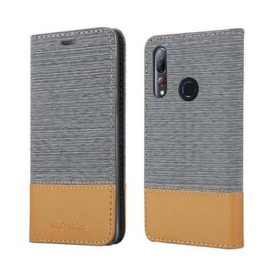 HTC Desire 19 PLUS lommebokdeksel etui (grå)