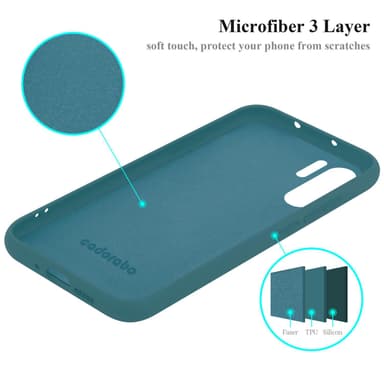 Huawei P30 PRO silikondeksel case (grønn)