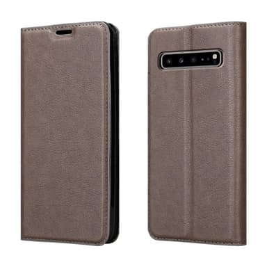 Samsung Galaxy S10 5G lommebokdeksel case (brun)