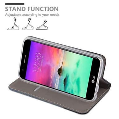 LG K10 2017 lommebokdeksel etui (blå)