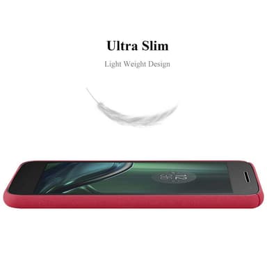 Motorola MOTO Z PLAY Hardt Deksel Cover (rød)