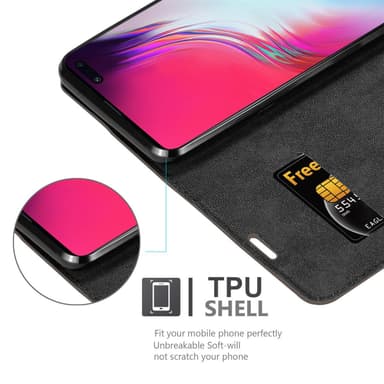 Samsung Galaxy S10 5G lommebokdeksel case (brun)