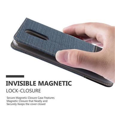 LG K10 2017 lommebokdeksel etui (blå)