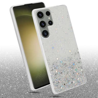 Samsung Galaxy S23 ULTRA Silikondeksel Glitter