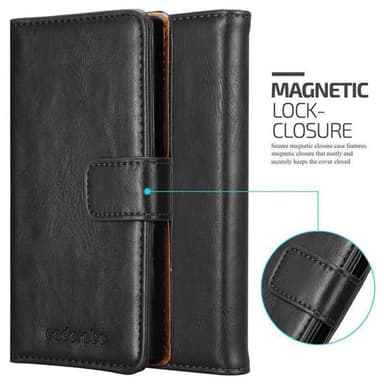 Cubot J3 PRO lommebokdeksel etui (svart)