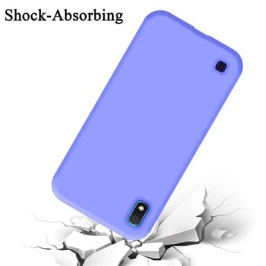 Samsung Galaxy A10 / M10 silikondeksel case (lilla)