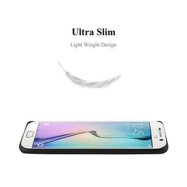 Deksel Samsung Galaxy S6 EDGE Case Cover (svart)