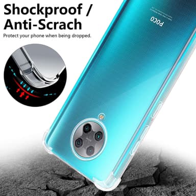 Xiaomi POCO F2 PRO deksel ultra slim (Genomskinlig)