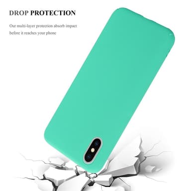iPhone X / XS Hardt Deksel Cover (grønn)