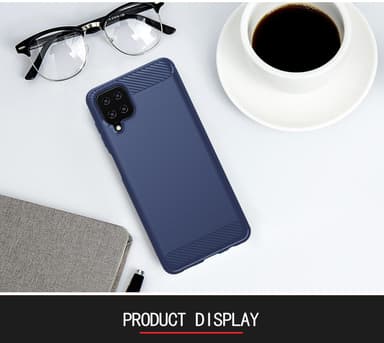 Deksel Samsung Galaxy A12 / M12 ultra slim (blå)
