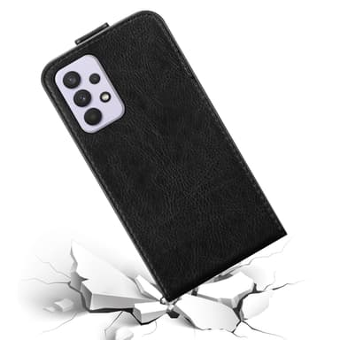 Samsung Galaxy A33 5G deksel flip cover (svart)