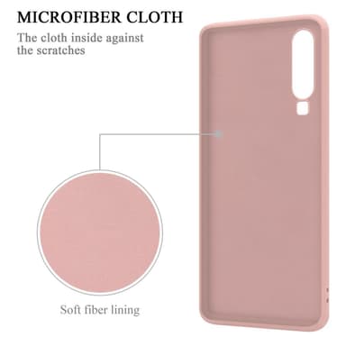 Deksel Huawei P30 Ring Case (rosa)