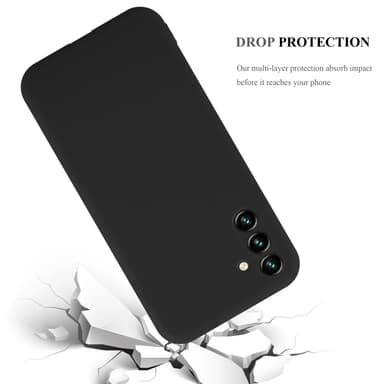 Deksel Samsung Galaxy A13 5G Silikon cover (svart)