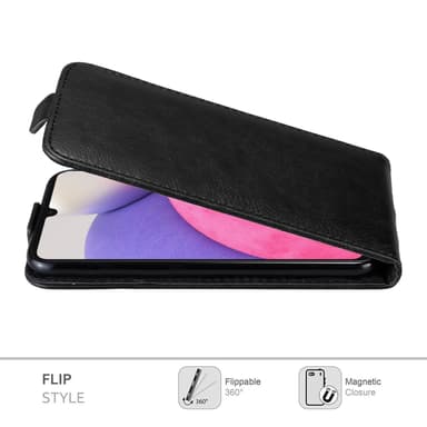 Samsung Galaxy A33 5G deksel flip cover (svart)
