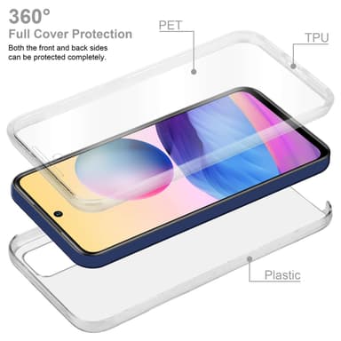 Xiaomi RedMi NOTE 10 5G / POCO M3 PRO 5G Deksel 360