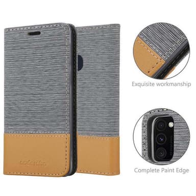 Samsung Galaxy M21 / M30s lommebokdeksel etui (grå)