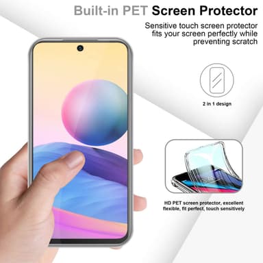 Xiaomi RedMi NOTE 10 5G / POCO M3 PRO 5G Deksel 360