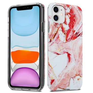 iPhone 11 lommebokdeksel etui (rosa)