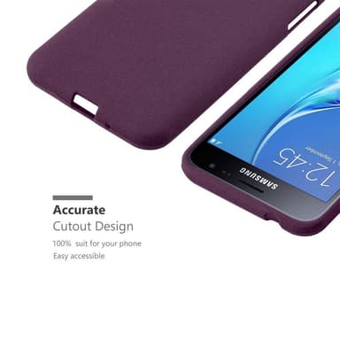 Deksel Samsung Galaxy J3 2016 case (lilla)