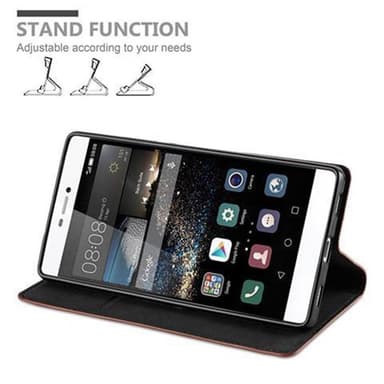 Huawei P8 lommebokdeksel case (brun)