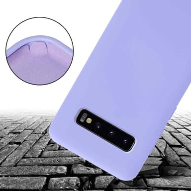 Deksel Samsung Galaxy S10 PLUS med Halskjede (lilla)