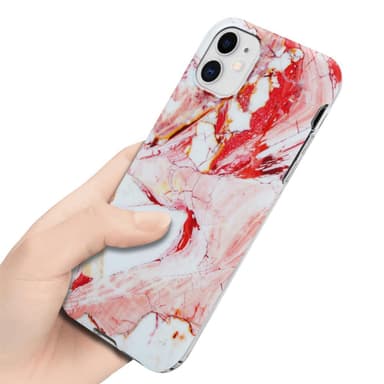 iPhone 11 lommebokdeksel etui (rosa)