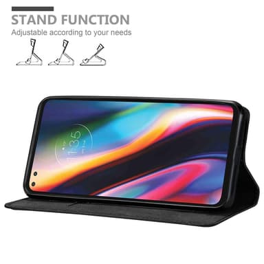 Motorola MOTO G 5G PLUS lommebokdeksel case (svart)