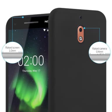 Deksel Nokia 2.1 Silikon cover (svart)