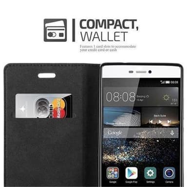 Huawei P8 lommebokdeksel case (brun)