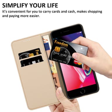 iPhone 7 PLUS / 7S PLUS / 8 PLUS lommebokdeksel etui