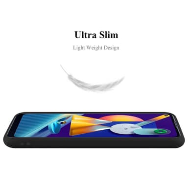 Deksel Samsung Galaxy A11 / M11 Silikon cover (svart)